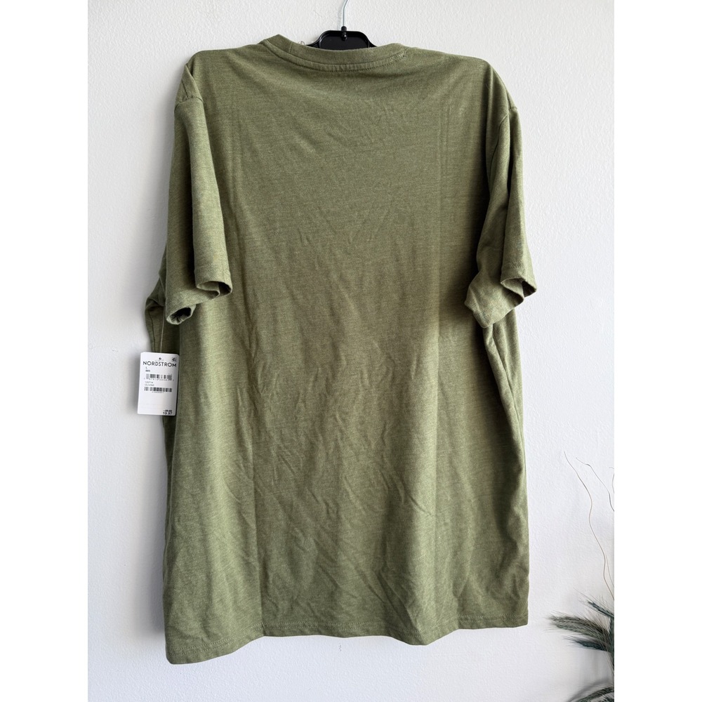 Lucky Brand Rolling Stones Graphic Tee Olivine Green L Nordstrom 120714 - Picture 3 of 8